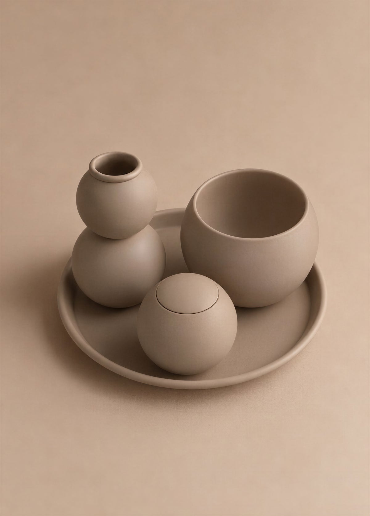 (03) SET HAVDALAH - TAUPE