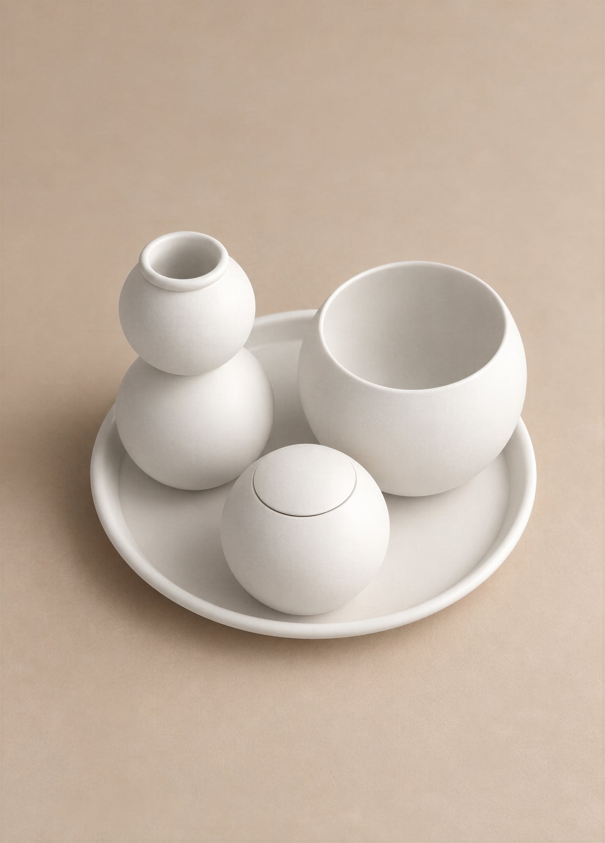 (03) SET HAVDALAH - STONE WHITE