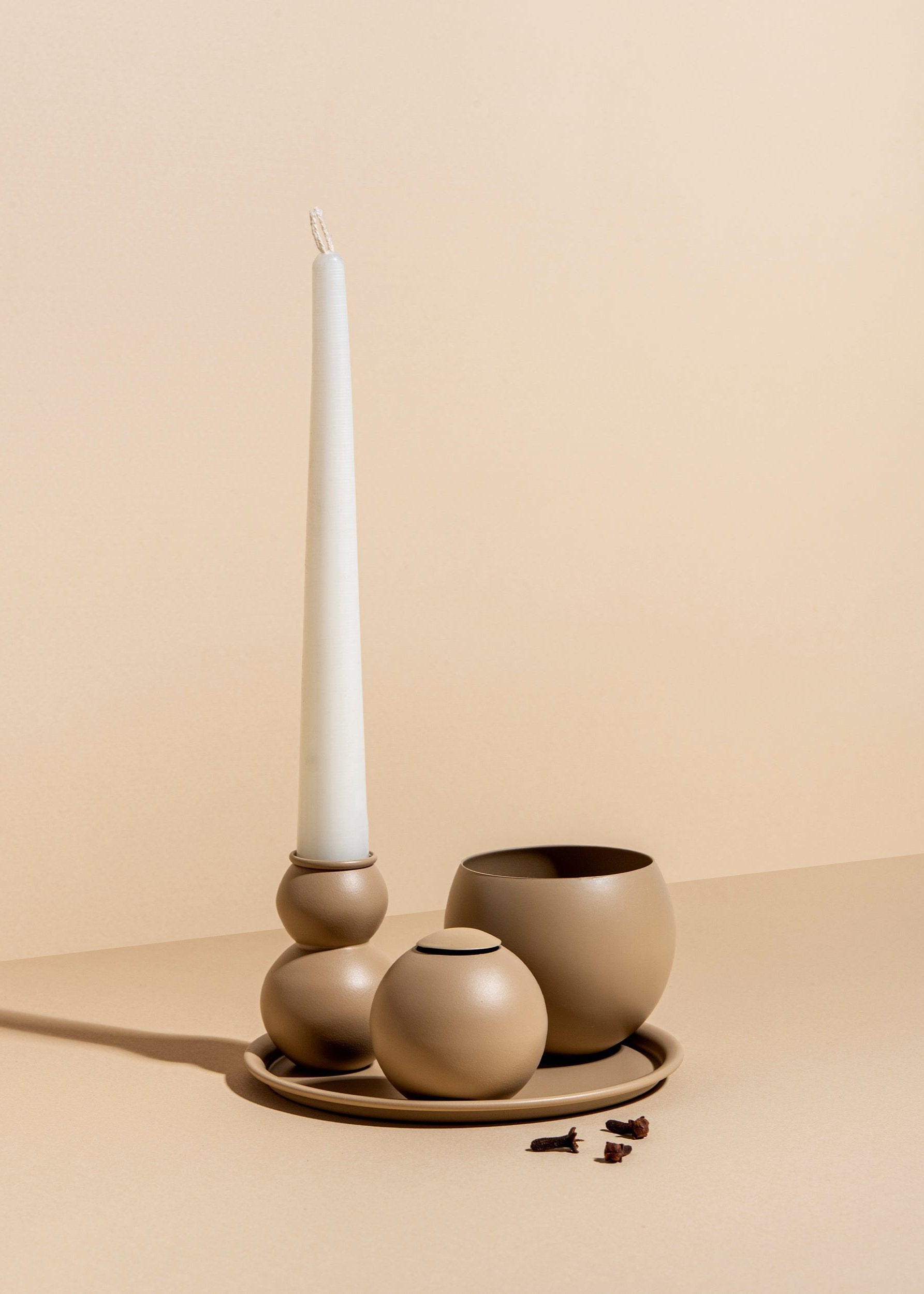 A taupe-colored set havdalah| סט הבדלה טאופה