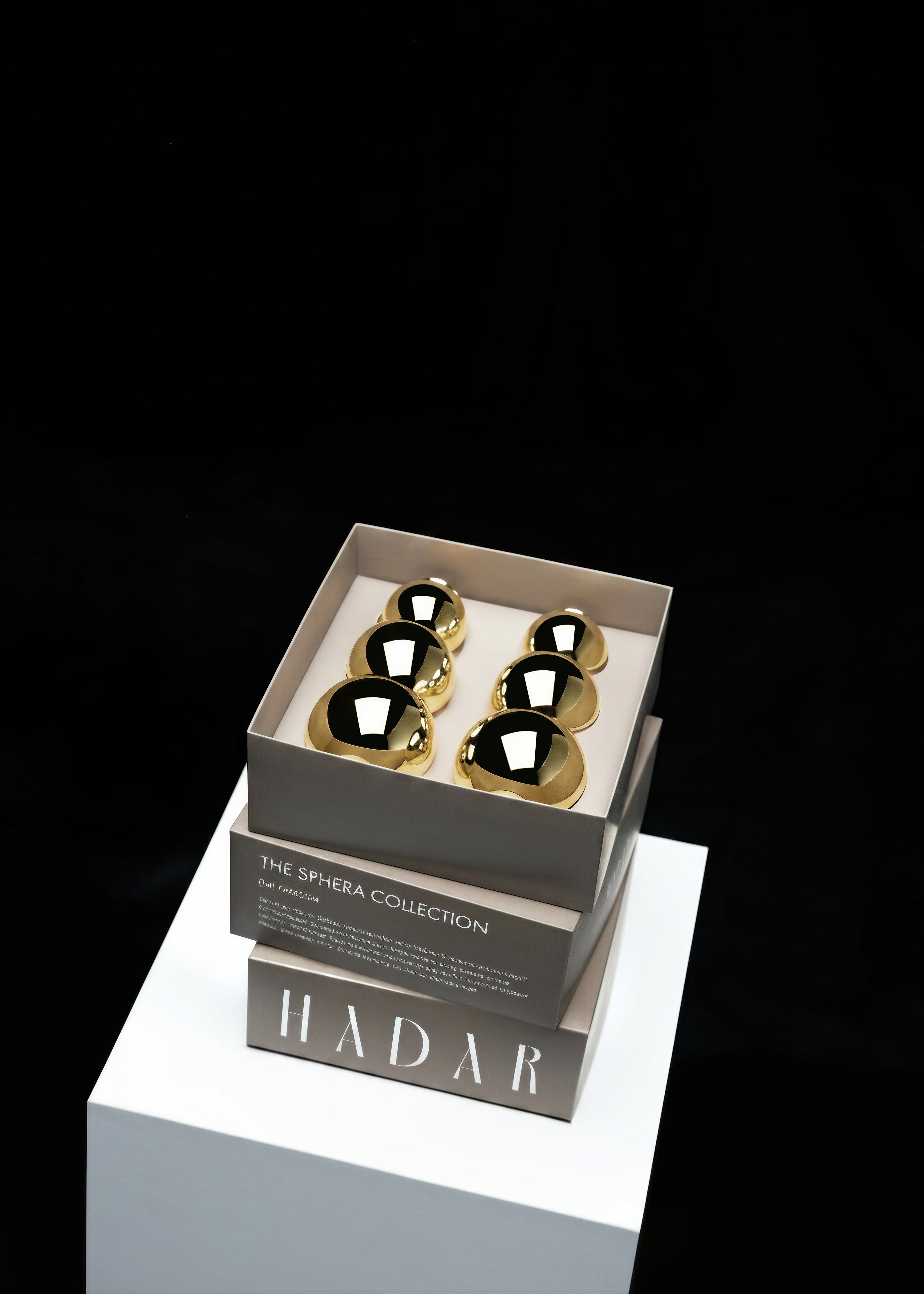 (04) shabbat candlesticks - GOLD finish