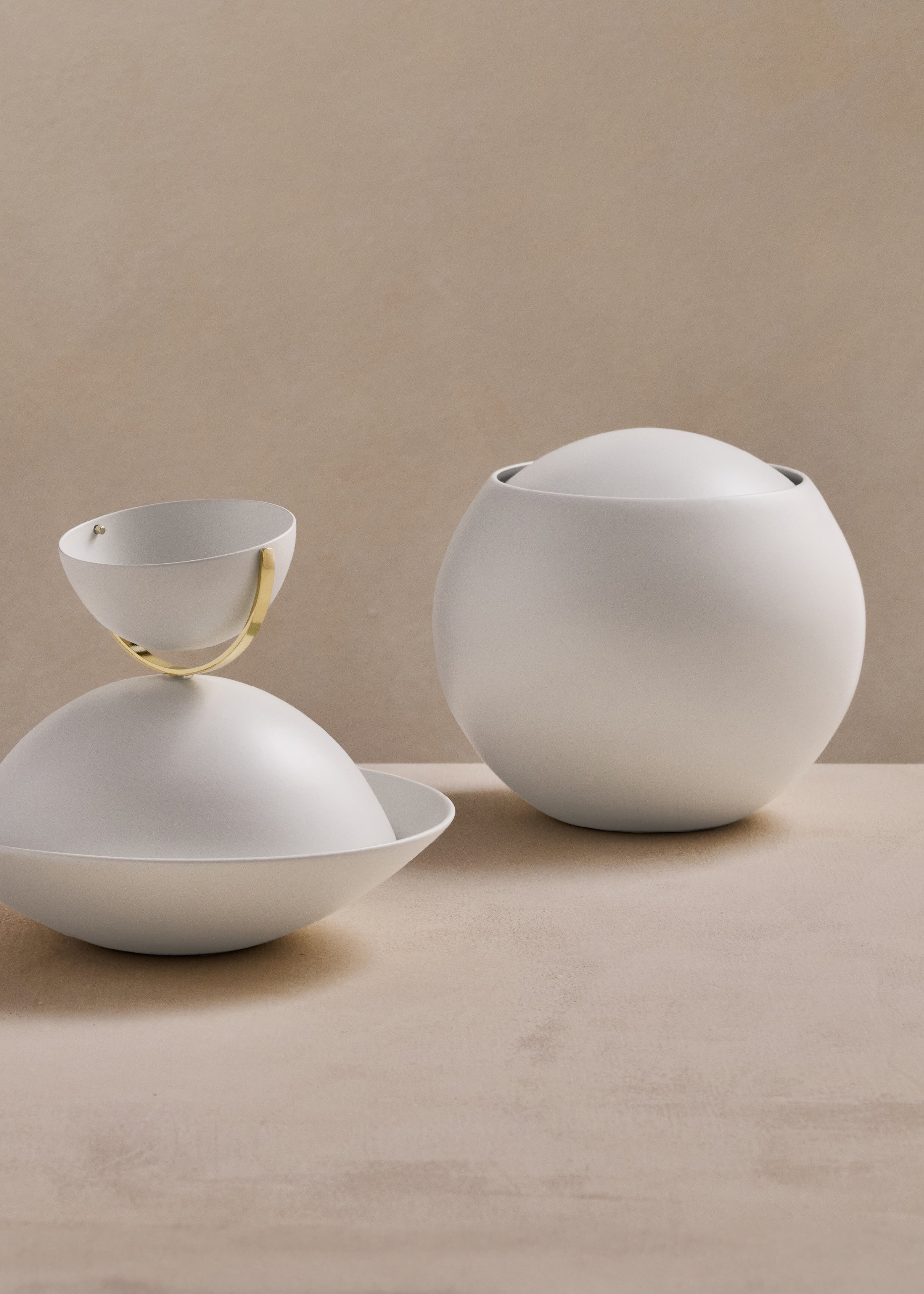 NETILAT YADAIM SET: NATLA & MAYIM ACHRONIM - STONE WHITE